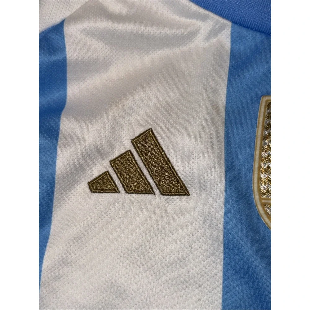 Argentina Team Jersey Home‎ Football Soccer Shirt 2024 Adidas Men Size Medium